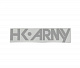 Наклейка на автомобиль HK Army TYPEFACE Car Stiker Silver